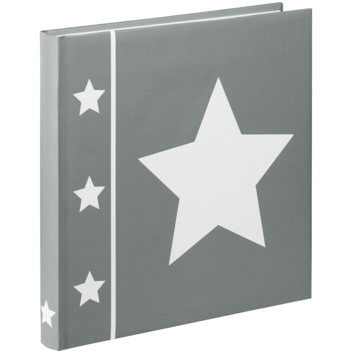 Hama fotoalbum Obloha šedá 30x30 cm 60 bílých stran