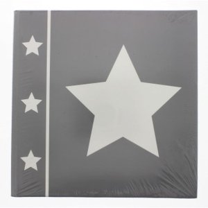 Hama fotoalbum Obloha šedá 30x30 cm 60 bílých stran