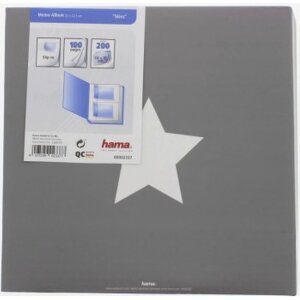 Hama slip-in album Skies 200 fotografií 10x15 cm šedá