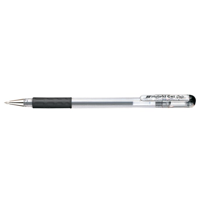 Gelový roller Pentel Hybrid Gel Grip 0,3 mm černý s možností opakovaného plnění
