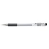 Gelový roller Pentel Hybrid Gel Grip 0,3 mm černý s možností opakovaného plnění