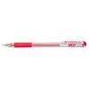 Gelový roller Pentel Hybrid Gel Grip 0,3 mm červený s možností opakovaného plnění