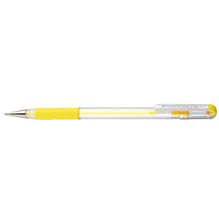Gelové pero Hybrid Gel Grip 0,4 mm, pastelově žluté, vhodné pro fotoalba