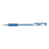 Metalické gelové pero Hybrid Gel Grip 0,4 mm modré