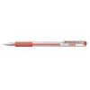 Gelové pero Pentel Metallic Hybrid Gel Grip 0,4 mm hnědé