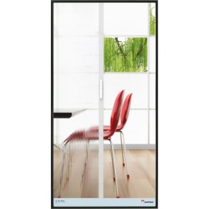 Plastový rám Galeria 50x100 cm černý