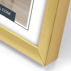 Plastový rámeček ZEP New Easy 21x29,7 cm zlatý rámeček na certifikáty DIN A4