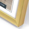 Plastový rámeček ZEP New Easy 21x29,7 cm zlatý rámeček na certifikáty DIN A4