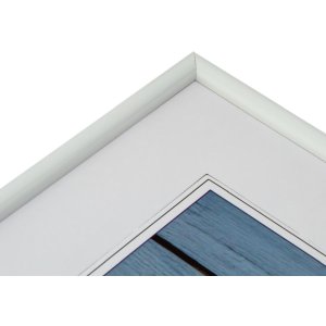 Plastový rám Napoli 60x80 cm bílý
