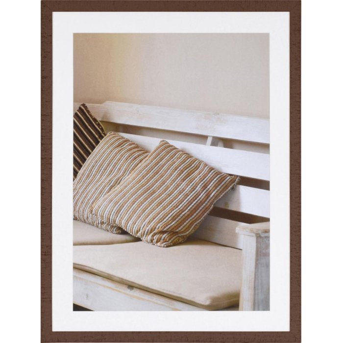 Dřevěný rám Driftwood 60x80 cm tmavě hnědý