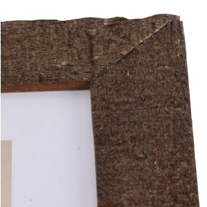 Dřevěný rám Driftwood 60x80 cm tmavě hnědý