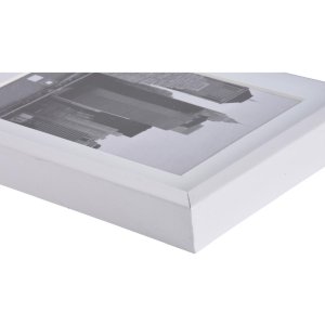 Plastový rám Metallica 60x80 cm bílý