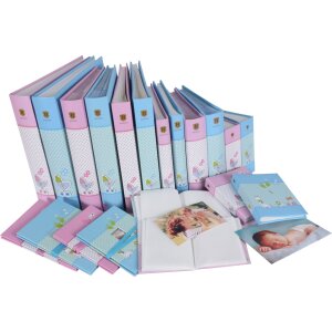 Henzo slip-in album Baby Moments modré 36 fotografií 10x15 cm