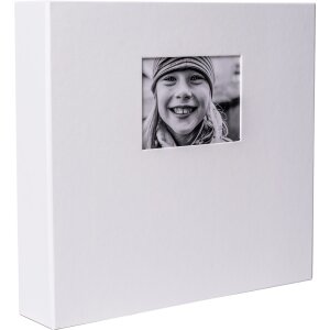 HNFD maxi fotoalbum Lona 100 černých stran 34,5x33 cm