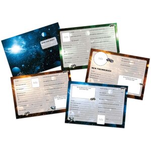 Goldbuch Kniha přátel kosmická loď A5 72 stran