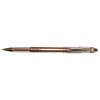 PENTEL Metalické kuličkové pero Slicci 0,4 mm metalické hnědé barvy