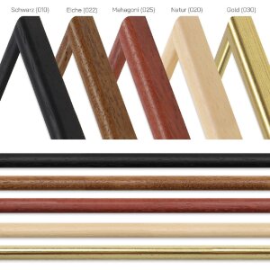 MendeFrames Dřevěný rámeček H003 Dub 15x20 cm s obyčejným sklem