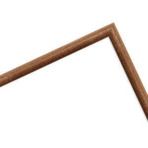 MendeFrames Dřevěný rám z dubu 20x60 cm, úzký půlkruhový profil