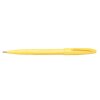 Pero s vláknovým hrotem Pentel SIGN PEN žluté 0,8 mm široké čáry