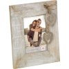 Dřevěný obrazový rám Walther Le Coeur 10x15 cm hnědý