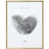 Plastový rám S011 15x20 cm zlatý