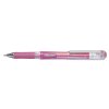 Pentel K230-MPO HybridGel Grip DX gelový roller 0,5 mm metalicky růžový