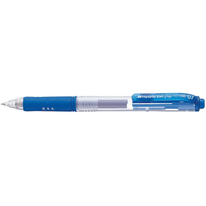 Gelové pero Pentel HybridGel Grip Retractable 0,35 mm modré