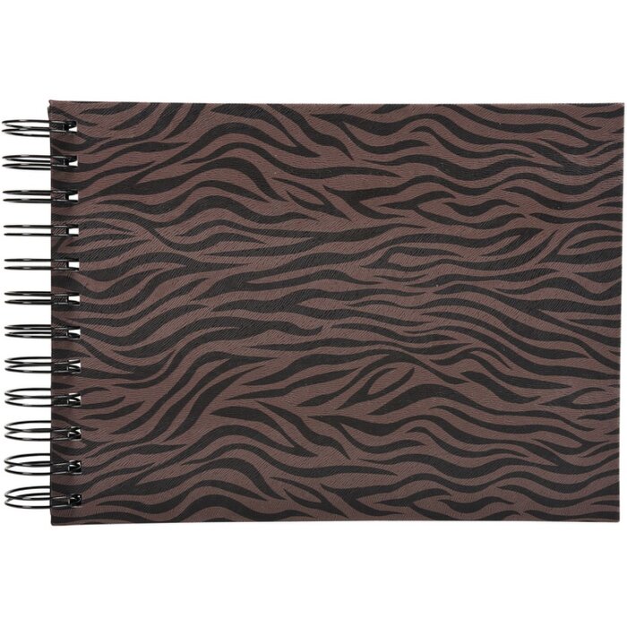 Spirálové album Exacompta Zebra 23x16 cm 50 černých stran