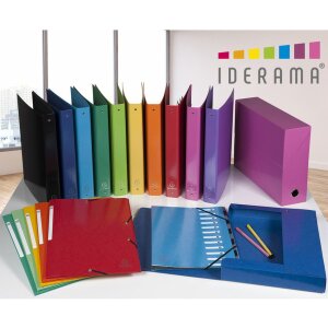 Složka Iderama Prem Touch® hřbet 70 mm modrá