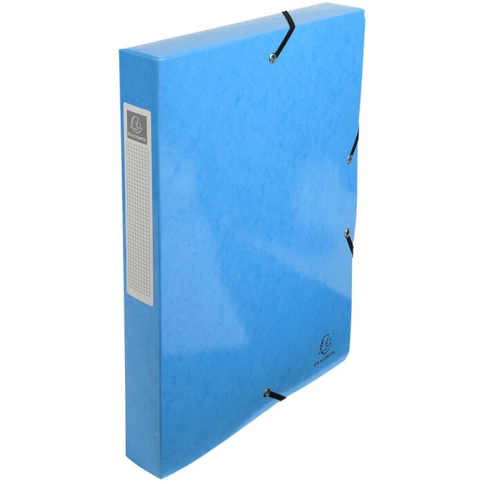 Exacompta Archivní krabička Iderama světle modrá 24x32 cm pro DIN A4