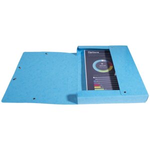 Exacompta Archivní krabička Iderama světle modrá 24x32 cm pro DIN A4