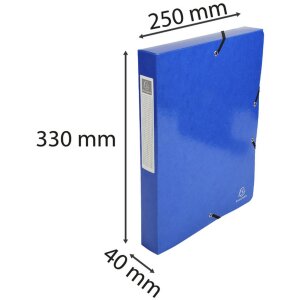 Exacompta Iderama Archivní krabice A4 25x33 cm s gumičkou