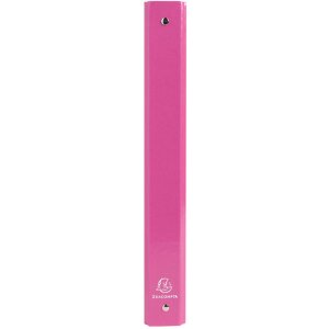 Kroužkový pořadač A4 4 kroužky 30 mm Iderama Pink