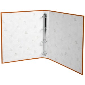 Exacompta kroužkový pořadač PP A4 4 kroužky 30 mm oranžový