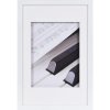 Dřevěný obrazový rám PIANO bílý 20x30 cm 3D efekt