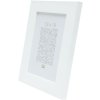Plastový rám Deknudt S42P světle bílý 20x20 cm