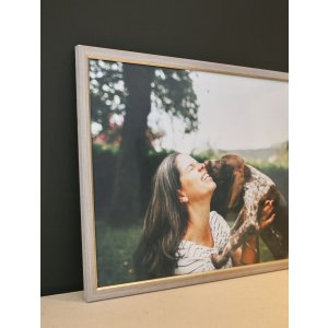 Plastový rám S46A béžový 20x30 cm