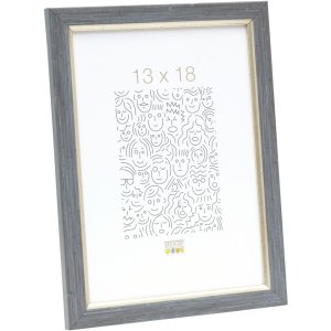 Plastový rám S46A šedomodrý 20x30 cm