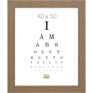 Dřevěný rám S48SC3 bronz 20x30 cm