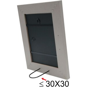 Deknudt Dřevěný fotorámeček béžový 60x90 cm široký profil