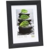 Deknudt Dřevěný rámeček S53G černý s malířským vzhledem 70x100 cm