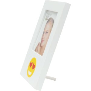 Mini rámeček s emotikonem 3,5x4,5 cm s magnetem