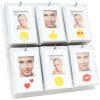 Mini rámeček s emotikonem 3,5x4,5 cm s magnetem