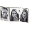 Walther 3násobný kovový portrétní rám Chloe 3 fotografie 10x15 cm stříbrný