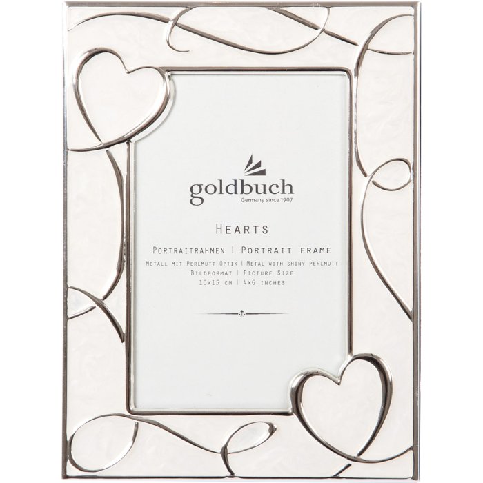 Goldbuch fotorámeček Srdce 10x15 cm krémový