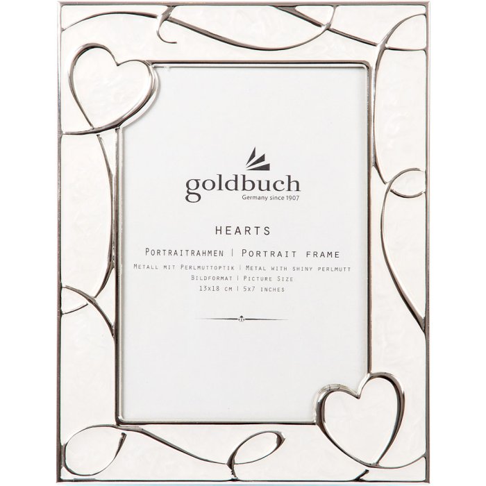 Goldbuch fotorámeček Srdce 13x18 cm krémový