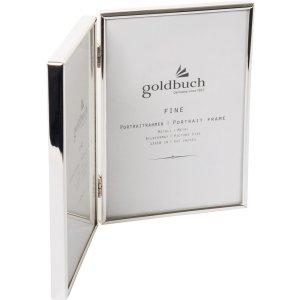 Goldbuch dvojitý rám Fine 2 fotografie 13x18 cm kovový rám stříbrný lesklý
