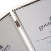 Goldbuch dvojitý rám Fine 2 fotografie 13x18 cm kovový rám stříbrný lesklý