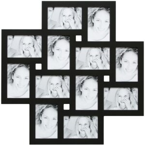 S65SK Dřevěný rámeček do galerie 12 fotografií 10x15 cm