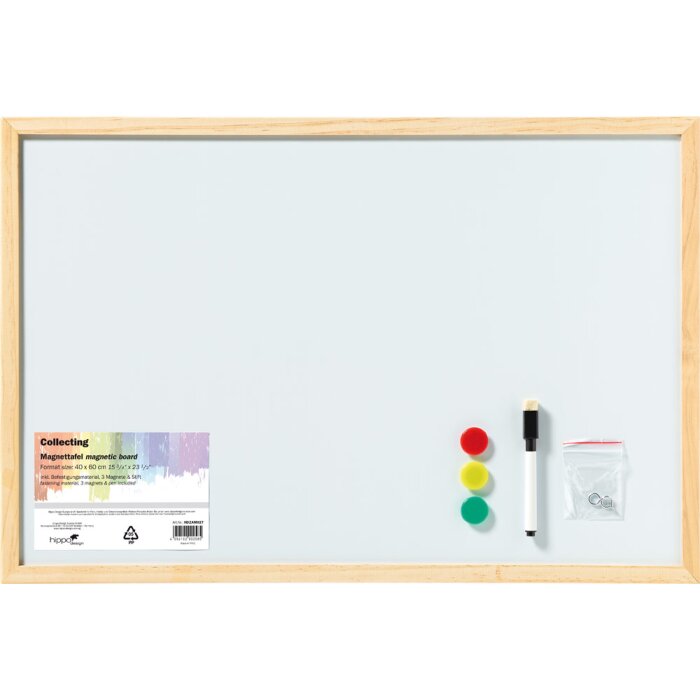 Magnetická tabule 40x60 cm s perem a magnety